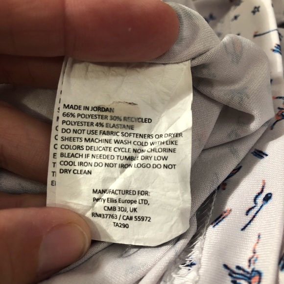 Nicklaus Golf Polo Shirt Men's Size L Eco Choice Short Sleeve Beach Theme - Picture 6 of 6